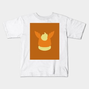 Minimalist Fire Type Kids T-Shirt